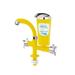 Purificador de Água de Bancada Ideale Eco Amarelo/ Cromado
